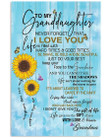 To Granddaugher Never Forget That I Love You Vertical Poster