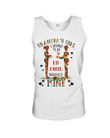 Gift For Autism Angel Grandma I Used To Be His Angel Now He's Mine Unisex Tank Top