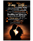 If I Had To Choose Gift For Wife Couple At Dusk Vertical Poster