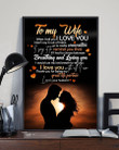 If I Had To Choose Gift For Wife Couple At Dusk Vertical Poster