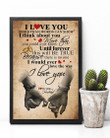 Until Forever This Will Be True Gift For Wife Vertical Poster