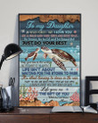 Turtle Coral Reef Just Do Your Best Mom Gift For Daughter Vertical Poster