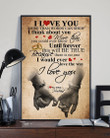 Until Forever This Will Be True Gift For Wife Vertical Poster