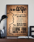 You Are My Love Story Abstract Gift For Wife Vertical Poster