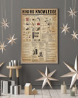 Something You Should Know About Hiking Knowledge Vertical Poster