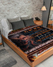 Fire-breathing Dragon Son Gift For Mom You Will Always Be My Loving Mother Sherpa Fleece Blanket