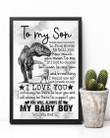 Loving You And Breathing Dad Gift For Son Vertical Poster