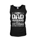 I'm A Dad Husband And A Veteran Gift For Family Unisex Tank Top