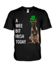 Belgian Malinois Irish Today Green St. Patrick's Day Guys V-neck
