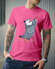Pink Coffee Cup With Owl Plays Flute Gift For Flute Players Guys Tee