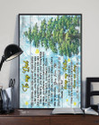 Green Tree Gift For Dad I Love You More Than Words Can Express Forever And Always Vertical Poster