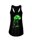 Black Cockapoo Patrick Balloons St. Patrick's Day Color Changing Ladies Flowy Tank