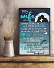 Thank For Being My Best Friend Gift For Wife Vertical Poster