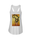 Afrian Never Forget Your Roots Love My Country Ladies Flowy Tank