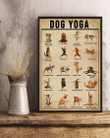 Funny Dog Yoga Poses Gift For Dog Lovers Vertical Poster