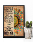 Autism Sunflower Follow Your Dream Gift For Autism Mom Vertical Poster