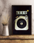 Dj Vintage Turntable Real Image Meaningful Gift For Music Lovers Vertical Poster