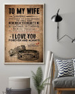 Silver Rings Love You Always Gift For Wife Vertical Poster