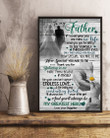 Daughter Gift For Father Daisy You Will Always Be My Greatest Hero Vertical Poster