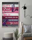 Hairdresser May You Be Proud Of The Work You Do Gift Vertical Poster