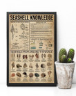 Something You Should Know About Seashell Knowledge Vertical Poster