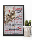 Owl Couple Whenever I'm With You Gift For Husband Vertical Poster