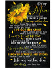 I'm Beautiful And Strong Daughter Gift For Mom Vertical Poster