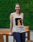 Rabbit With Clover St Patrick's Day Gift Ladies Flowy Tank