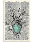Cardiologist Heart As Forest Tree Meaningful Gift Vertical Poster