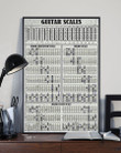 Guitar Scales Meaningful Gift For Guitar Player Vertical Poster