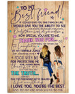 How Special You Are To Me Gift For Bff Vertical Poster
