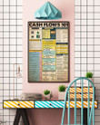 Meaningful Gift The Useful Knowledge Of Accountant Cash Flows Statement Vertical Poster