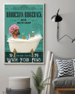 Dog Rhodesian Ridgeback Bath Soap Gift For Dog Lovers Vertical Poster