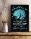 Tree Gift For Mother In Law How Tempting That Option Was Some Days Vertical Poster