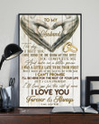 To My Wife The Day I Met You I Have Found Hand Rings Vertical Poster