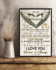 To My Wife The Day I Met You I Have Found Hand Rings Vertical Poster