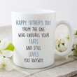 Happy Father's Day From The One Who Endures Printed Mug