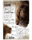 To My Amazing Son Lion King How Much I Love You Vertical Poster