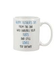Happy Father's Day From The One Who Endures Printed Mug