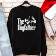 Gift For Dog Lover The Dogfather Printed Sweatshirt