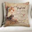 Custom Name Cushion Pillow Cover Gift For Boyfriend You‘re My Heart Awesome Wolf