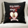 My Heart Belongs To My Mommy Gift For Mom Cushion Pillow Cover