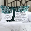 Always Love You Single Tree Grandma Gift For Grandson Printed Cushion Pillow Cover