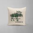 It's The Moose Wonderful Time Of Year Custom Name Printed Cushion Pillow Cover