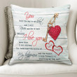 Custom Name Cushion Pillow Cover Gift You Hold The Key To My Heart