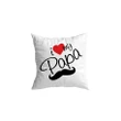 I Love My Papa Gift For Daddy Cushion Pillow Cover