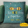 Custom Name We Bee Long Together Gift For Husband Printed Cushion Pillow Cover