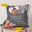 Custom Name And Photo Gift For Couple Cushion Pillow Cover Love You Then Love You Still