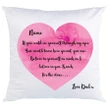 Reach For The Stars Custom Name Printed Cushion Pillow Cover