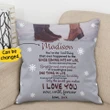 Custom Name Gift For Wife Printed Cushion Pillow Cover You Are The Best Thing